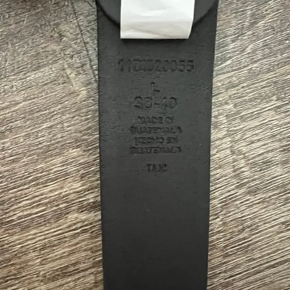 Dickies American Flag Plaque‎ Buckle Casual Leather Belt-Size Large